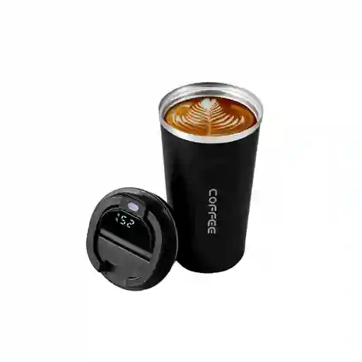 Vaso Termo Termico Digital Para Cafe Acero Inoxidable 510 Ml