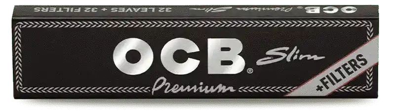 Ocb Slim Premium Negro + Filtros