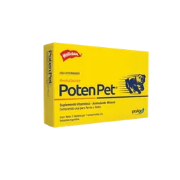 Poten Pet 21 Comprimidos