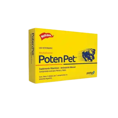 Poten Pet 21 Comprimidos