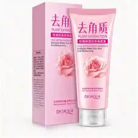 Exfoliante Facial Y Corporal Con Extractos De Rosas Bioaqua