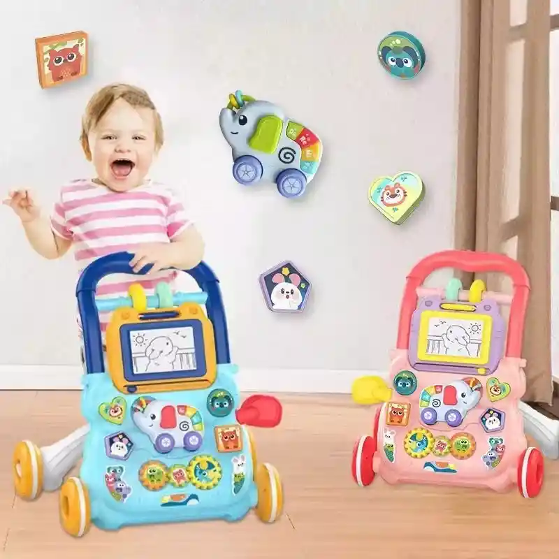 Andador Caminador Bebe Musical Panel Didactico Kiddos