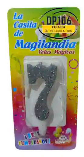 Vela # 7 Plata Vela Magica