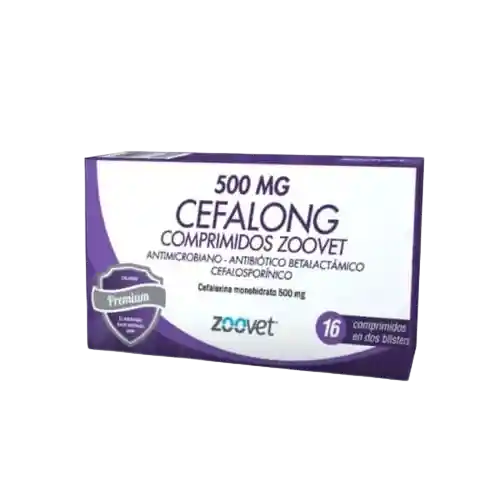 Cefalong 500 Mg Caja 8 Comprimidos