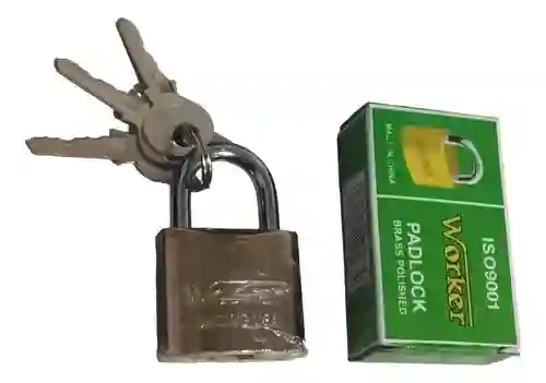 Candado Grande Alta Seguridad Worker Padlock 60mm