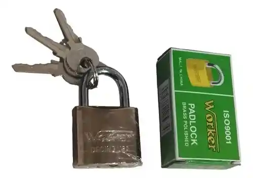 Candado Grande Alta Seguridad Worker Padlock 60mm