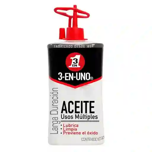 Aceite 3 En 1 Usos Multiples Larga Duracion Limpia Y Previene El Oxido