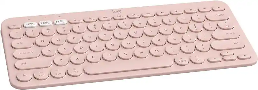 Teclado K380 Logitech Rosado