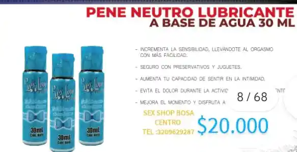 Lubricante Base De Agua