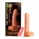 Dildo Vibrador Graduable Consolador Realista 14 Cm Adherente