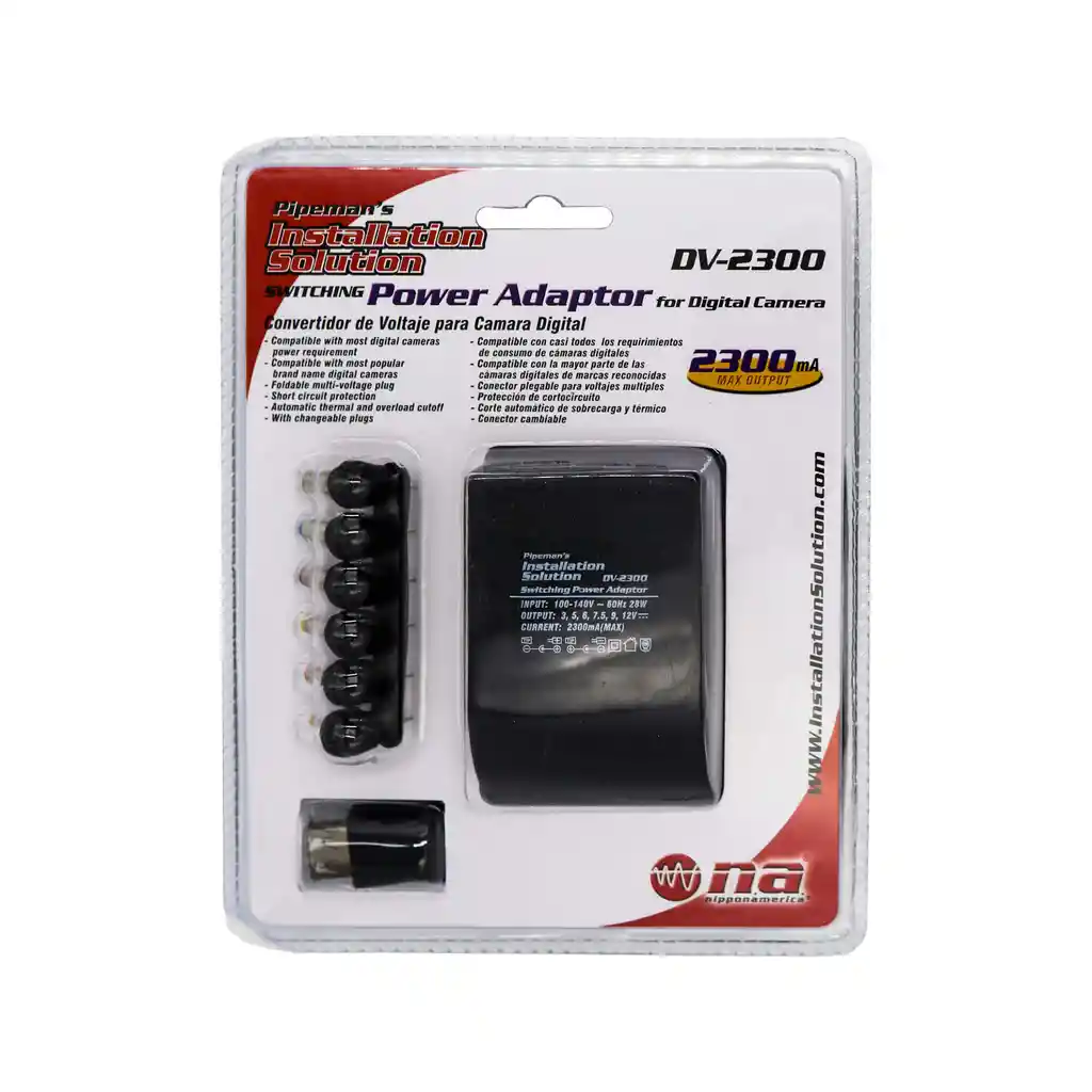 Adaptador Nippon 2.3 Amp Switchin Modelo: Dv-2300