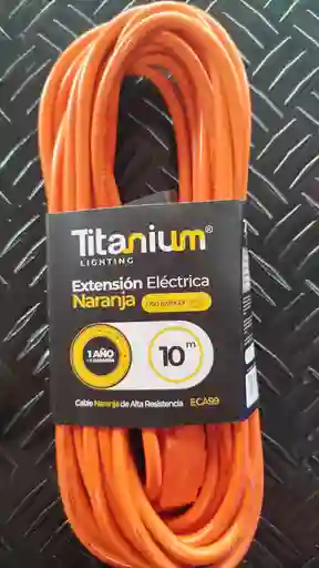 Extensión Eléctrica Naranja 10m