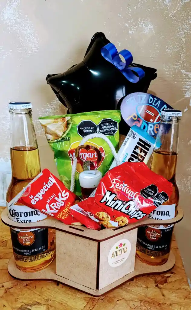 Feliz Día Del Padre 5 (caja Con Cervezas)