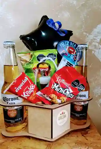 Feliz Día Del Padre 5 (caja Con Cervezas)