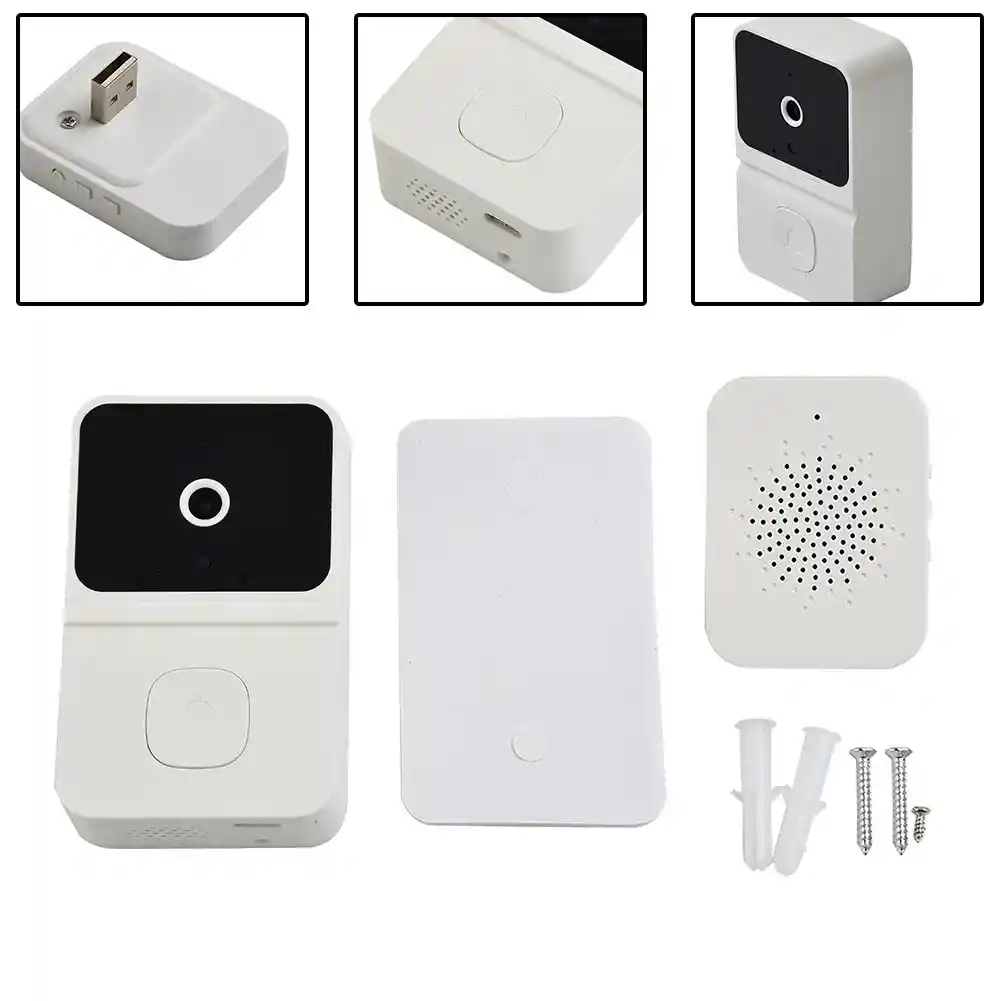 Timbre Portero Doorbell Con Cámara Wifi