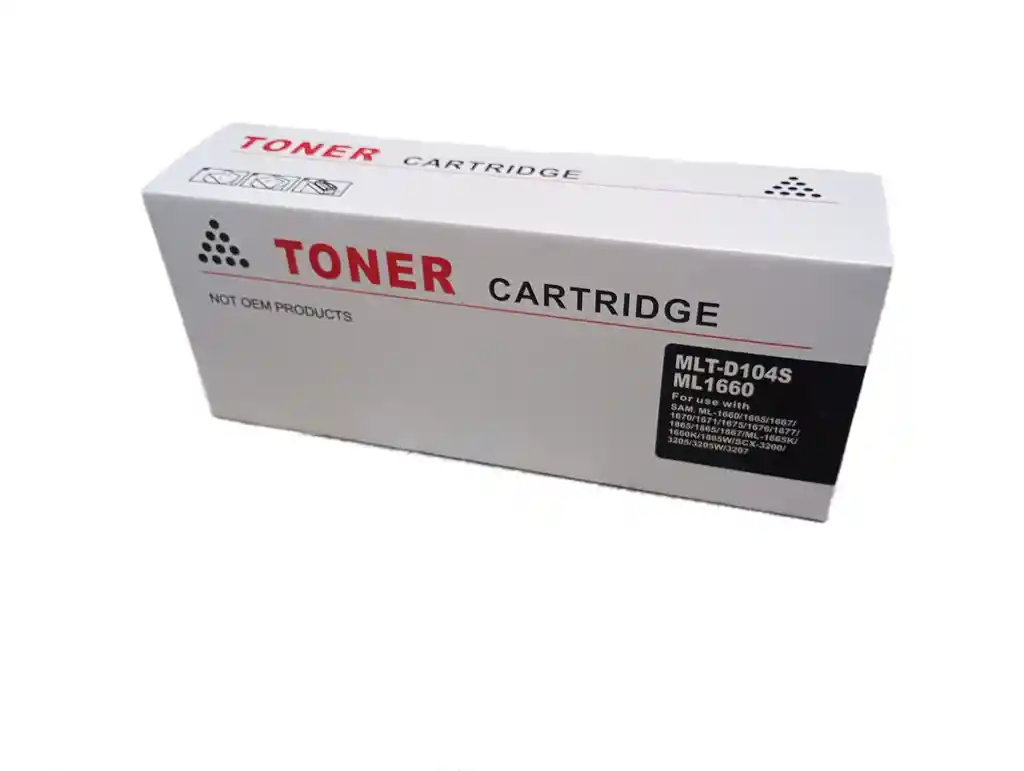 Toner Generico 104s Para Samsung Ml 1660/1665/1860/1865/1675/scx3200