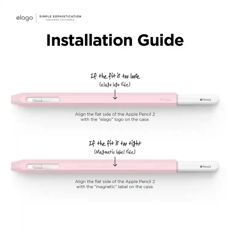 Elago Estuche Para Apple Pencil 2 Generación / Pro En Rosado