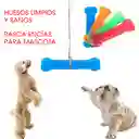 Juguete Hueso Resistente Rasca Encías Perros Limpieza Dental