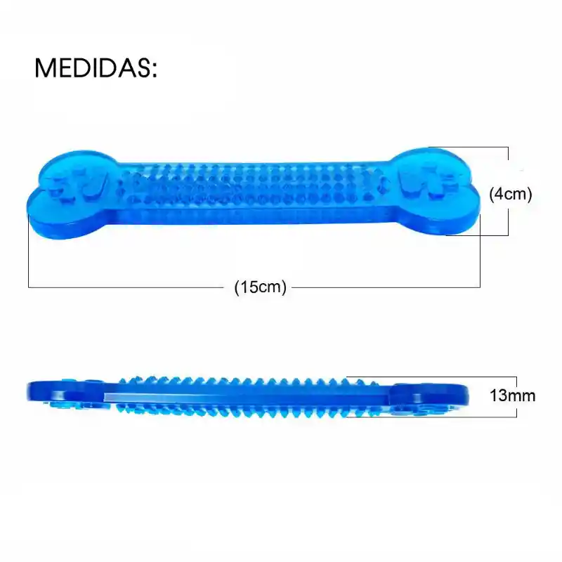 Juguete Hueso Resistente Rasca Encías Perros Limpieza Dental