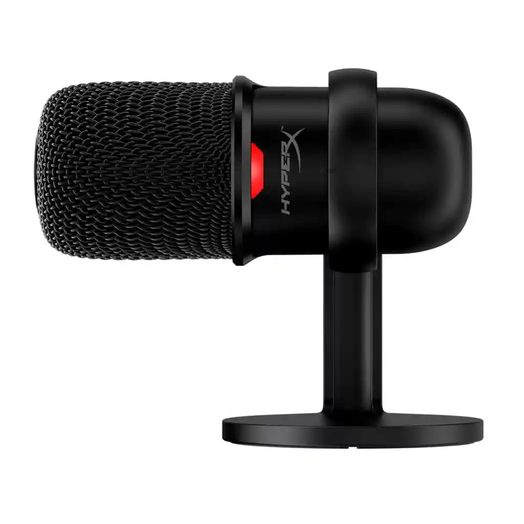 Microfono Para Streaming Y Gaming Hyperx Solocast | Negro