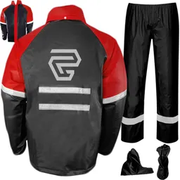 Impermeable Moto Traje Gp Pvc Alto Calibre