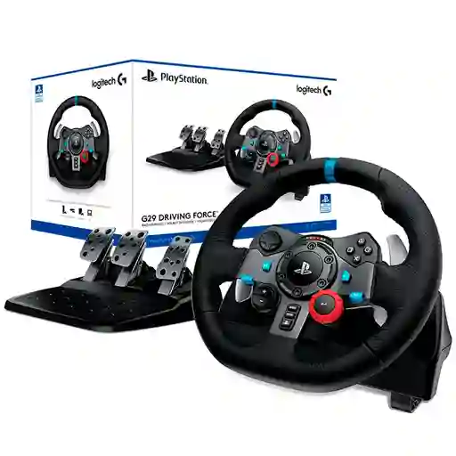 Volante De Carreras Logitech Driving Force G29 (ps5, Ps4, Ps3 Pc)