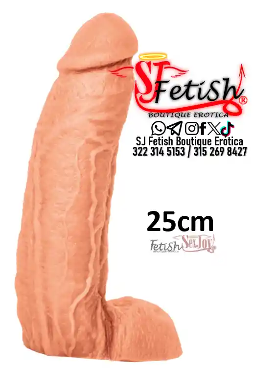 Dildo Hot 25cmx6cm Con Testiculo