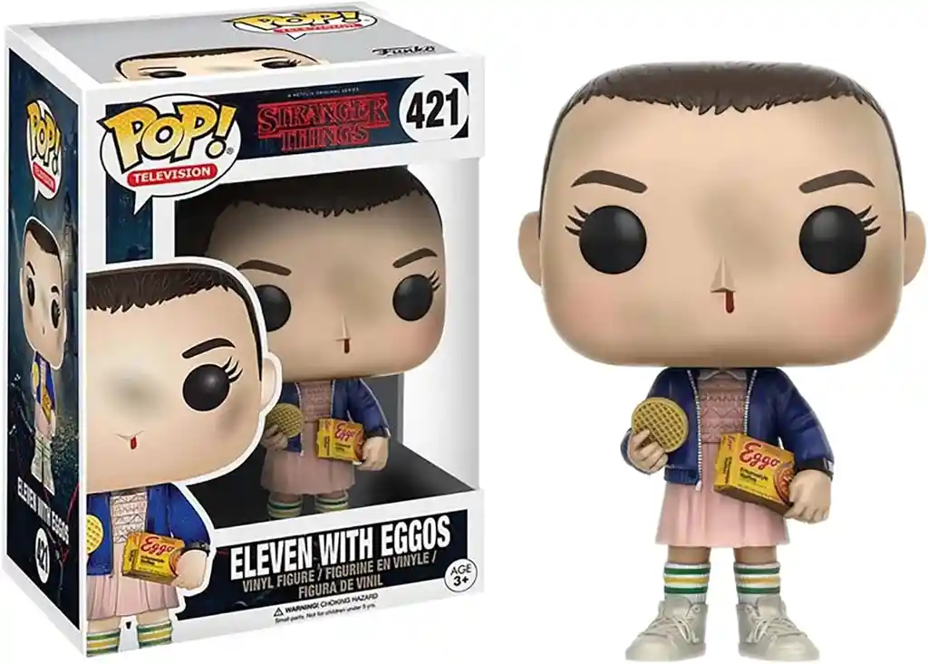 Funko Pop Strager Things Eleven With Eggo 421