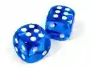 Dados Acrilicos Parques X 10 Pares De Colores Brillantes