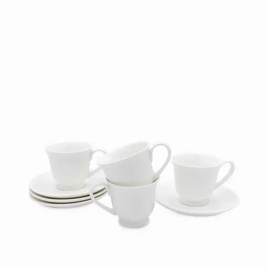 Pocillo Y Plato Julieta 170ml Setx4