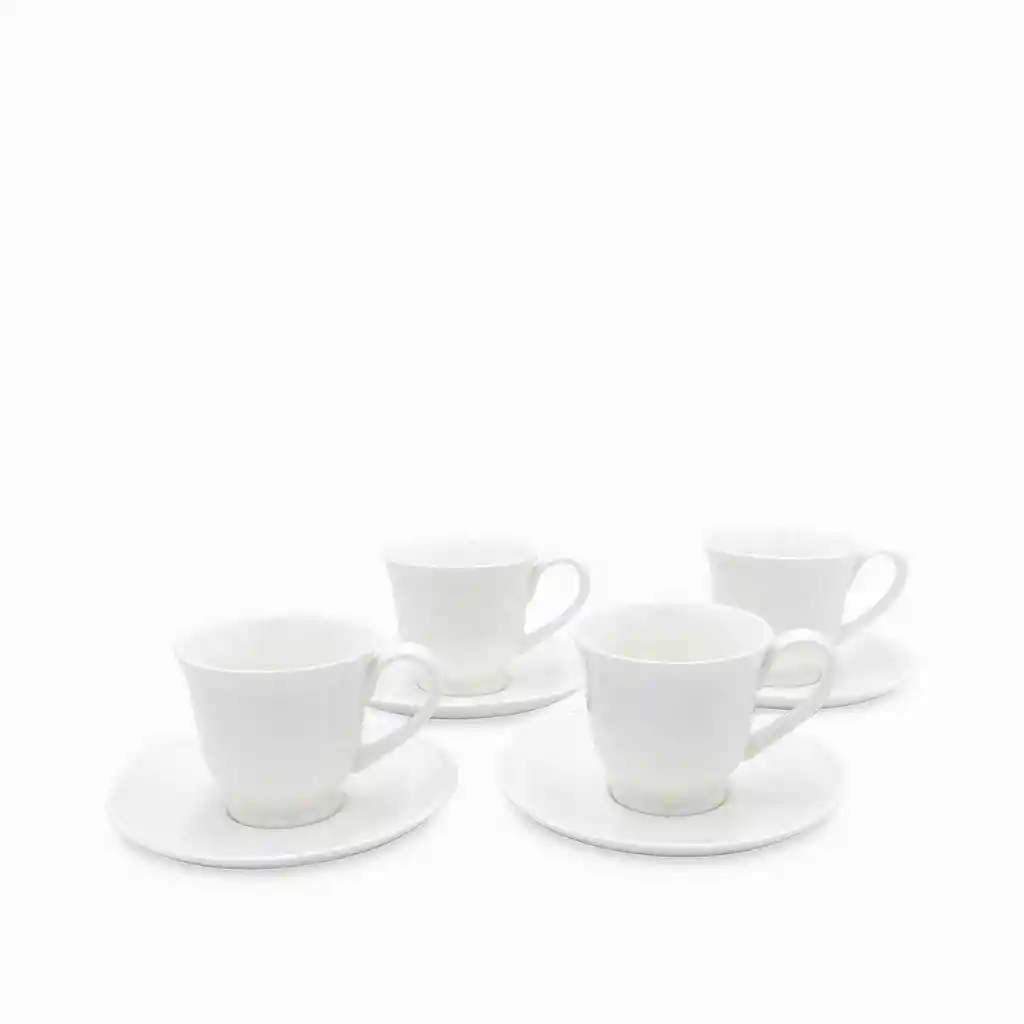 Pocillo Y Plato Julieta 170ml Setx4