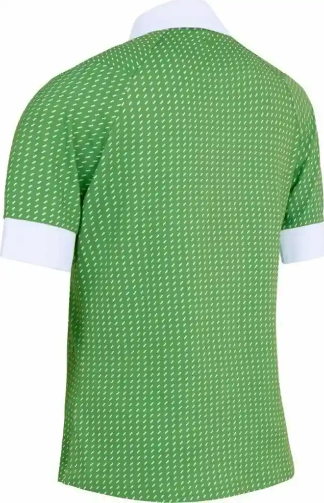 Talla Xs Callaway Womens Geo Print Golf Polo - Bright Green