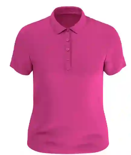 Talla M Womens Solid Swing Tech™ Polo - Lilac Rose / M