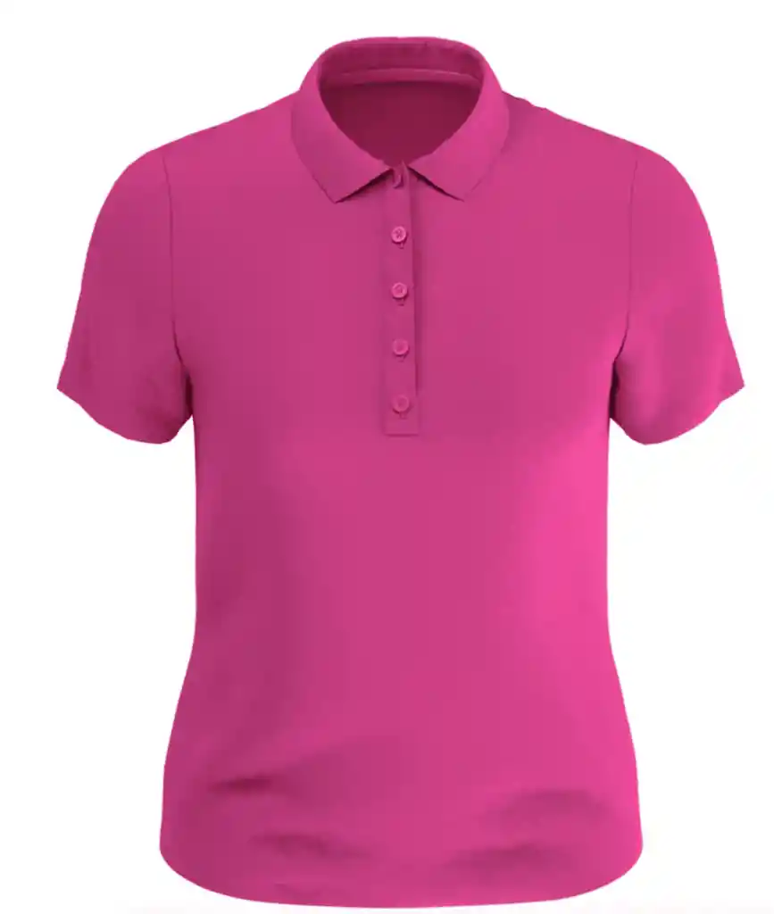 Talla M Womens Solid Swing Tech™ Polo - Lilac Rose / M