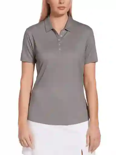 Talla S Womens Cooling Birdseye Polo - Quiet Shade / S