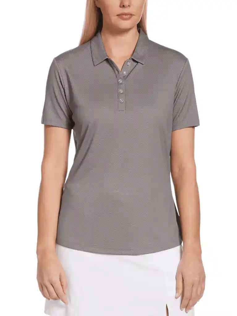 Talla S Womens Cooling Birdseye Polo - Quiet Shade / S