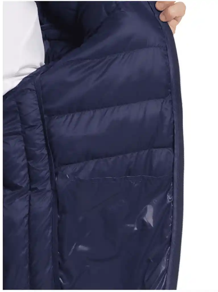 Talla M Mens Puffer Jacket - Navy / M
