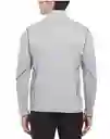 Talla L Mens Lightweight Quarter Zip Golf Pullover - Tradewinds Htr / L
