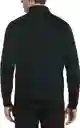 Talla S Mens Swing Tech™ Premium Yarn 1/4 Zip Pullover - Black / S