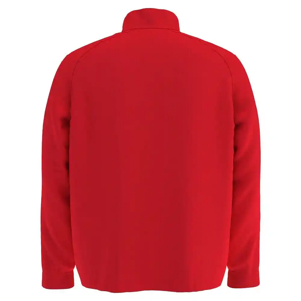 Talla L Mens Swing Tech™ Premium Yarn 1/4 Zip Pullover - Lychee / L