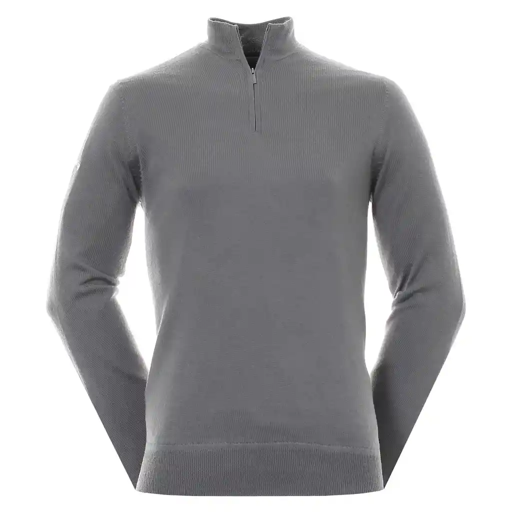 Talla S Mens Callaway X Windstopper Quarter Zipped Sweater - Quiet Shade / S