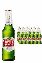 Stella Artois Pack Cerveza 300 Ml X 24 Und