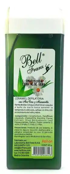 Cera En Roll On Aloe Vera Y Manzanilla Bell Franz