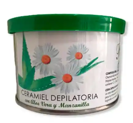 Cera Depilatoria Aloe Vera Y Manzanilla 120g