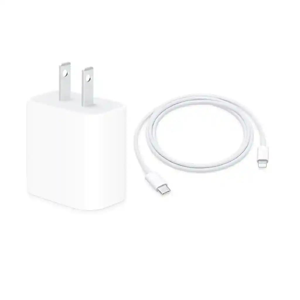 Cargador Para Iphone 20 W Con Cable Potente