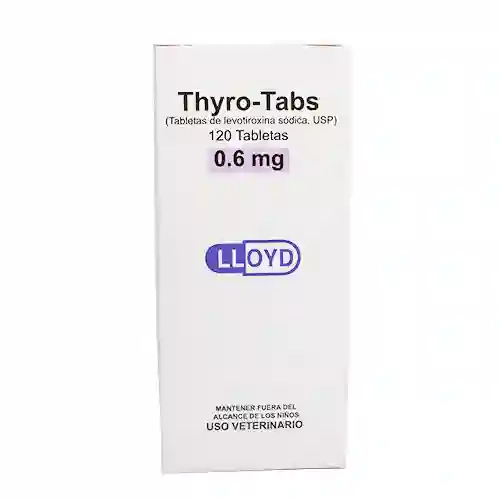 Thyro - Tabs 0.6mg X120 Tabletas