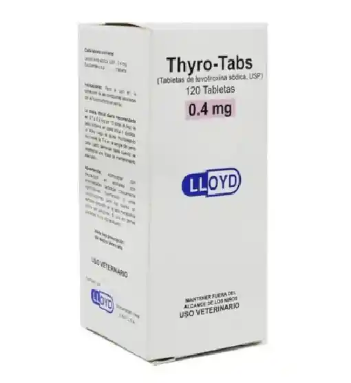 Thyro-tabs 0.4 Mg X 120 Tabletas