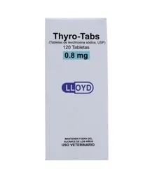 Thyro - Tabs 0.8mg X120 Tabletas