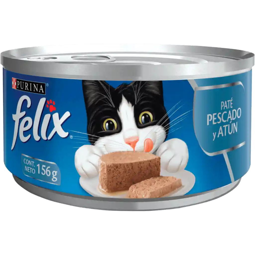 Felix Lata Pate Pescado Y Atun 156 G Felix Gatos