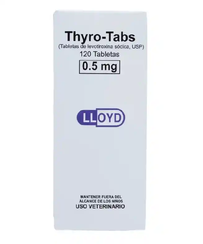 Thyro - Tabs 0.5mg X120 Tabletas